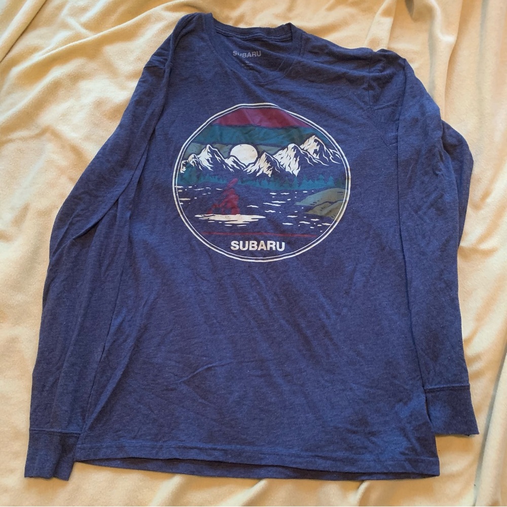 Subaru l/s tee, small